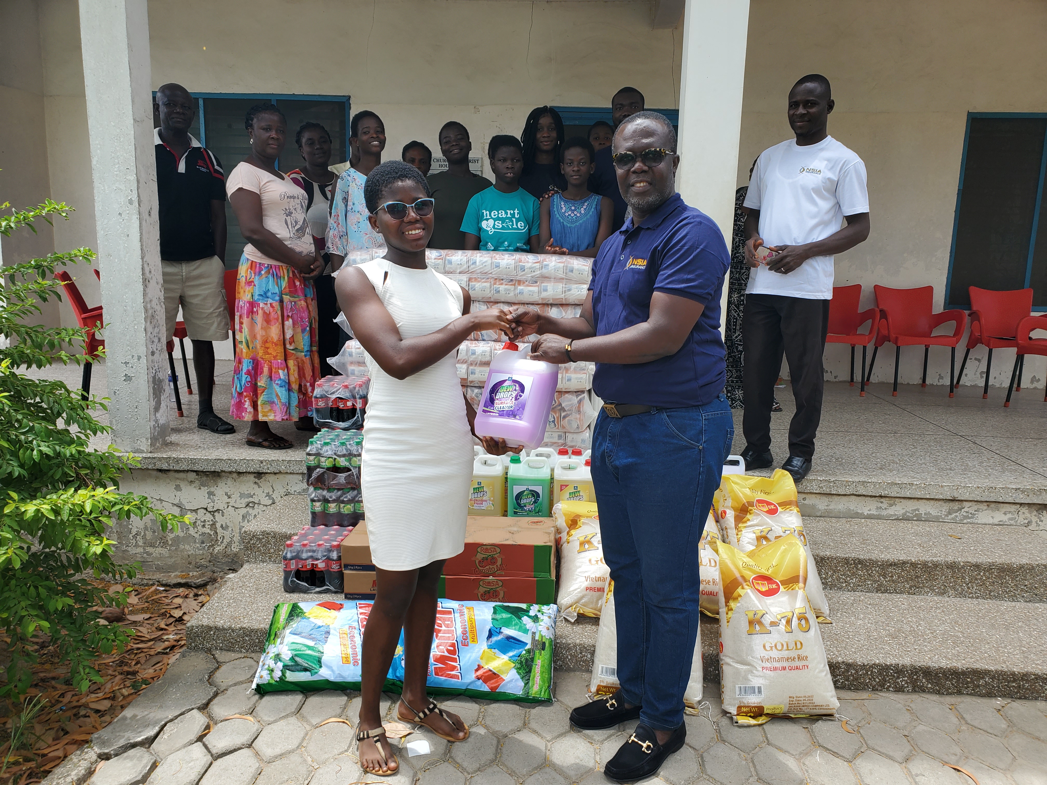 NSIA INSURANCE GHANA DONATES TO VILLAGE OF HOPE – GOMOA FETE